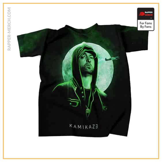 Eminem Kamikaze Night Green Art Epic T-Shirt RM0310