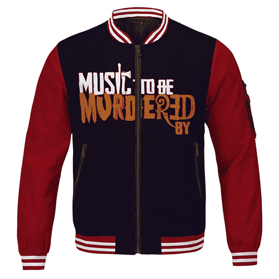 Eminem Music To Be Murdered By Album Logo Varsity Jacket RM0310