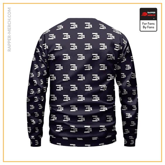 Eminem Music To Be Murdered By Axe Logo Pattern Sweatshirt RM0310