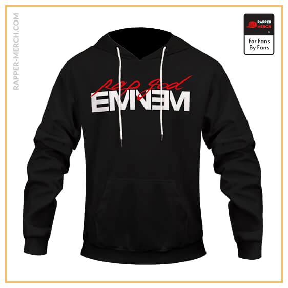 Eminem Rap God Minimalist Lettering Dope Black Hoodie Jacket RM0310