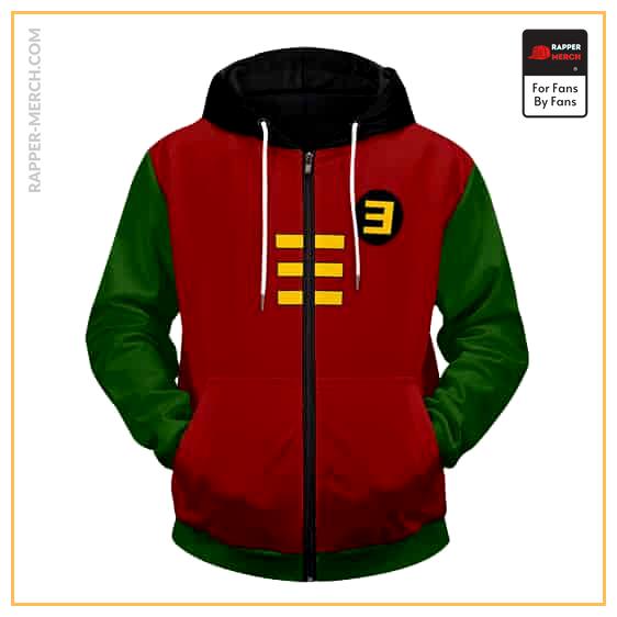 Eminem Robin Hood Parody Costume Zip Up Hoodie Jacket RM0310