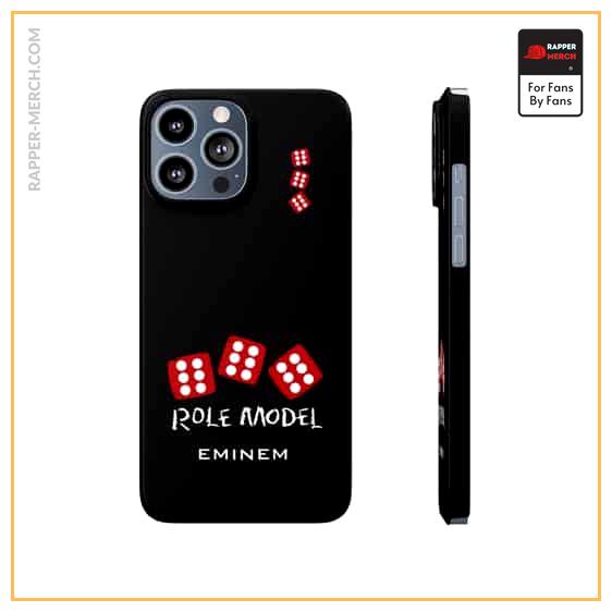 Eminem Role Model Red Dice Logo iPhone 13 Fitted Case RM0310
