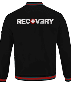 Eminem Seventh Album Recovery Logo Minimalistic Bomber Jacket RM0310