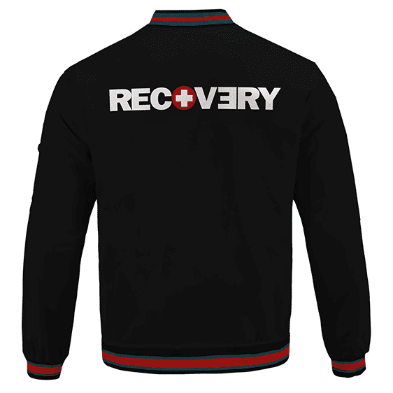 Eminem Seventh Album Recovery Logo Minimalistic Bomber Jacket RM0310