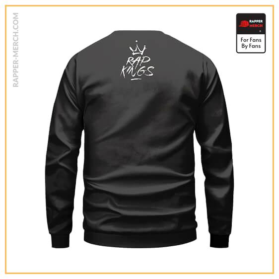 Eminem Shady Records Rap Kings Logo Black Sweatshirt RM0310