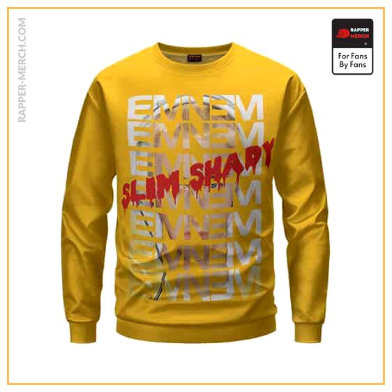 Eminem Slim Shady Drip Signature Art Awesome Sweatshirt RM0310