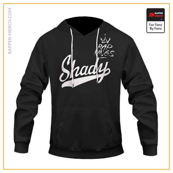 Eminem Slim Shady Rap Kings Logo Black & White Hoodie RM0310