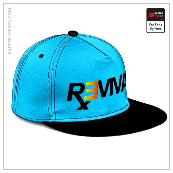 Eminem Studio Album Revival Minimalistic Logo Blue Snapback RM0310