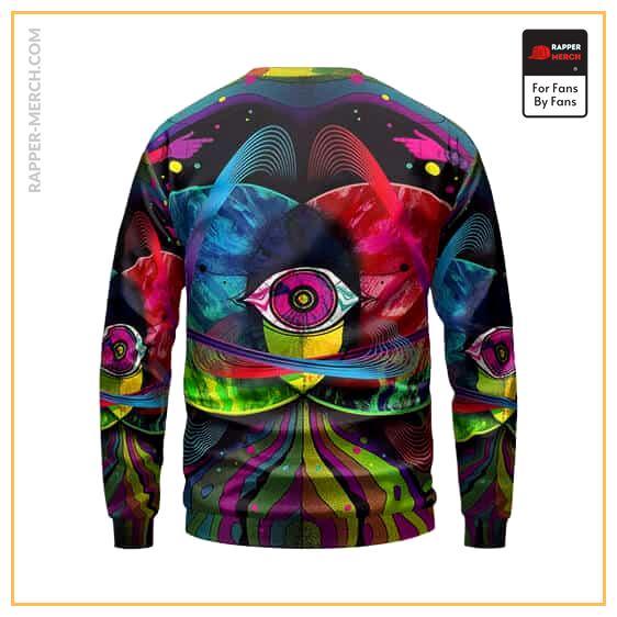 Epic Travis Scott Astral Vision Trippy Eye Sweatshirt RM0410
