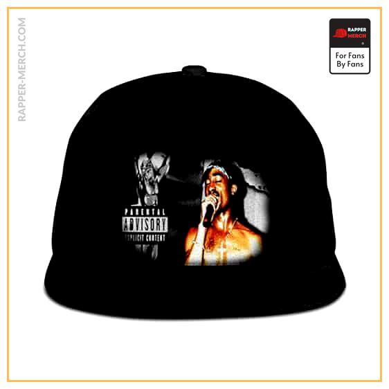 Epic Tupac Makaveli Album Design Black Snapback Hat RM0310