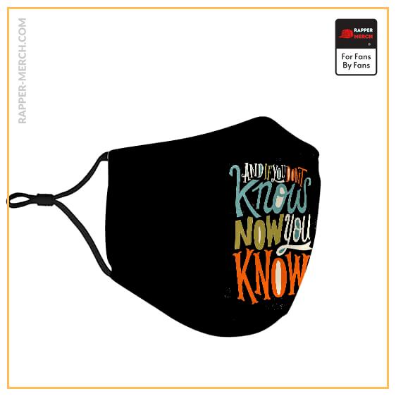 If You Don't Know Now You Know Biggie Lyrics Face Mask RP0310