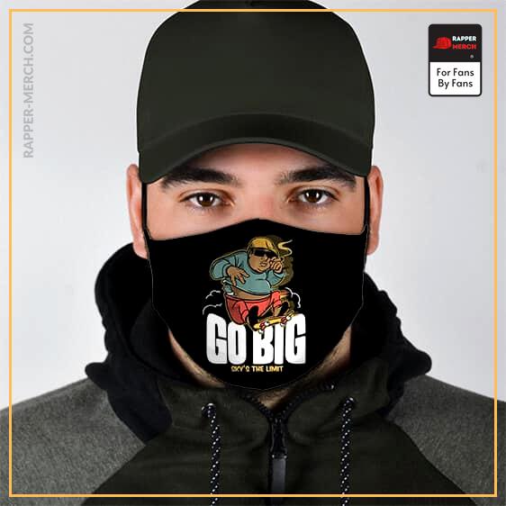 The Notorious B.I.G. Go Big Cartoon Dope Face Mask RP0310