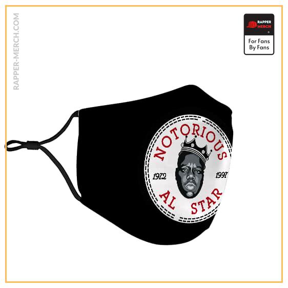 The Notorious B.I.G. All Stars Logo Cloth Face Mask RP0310