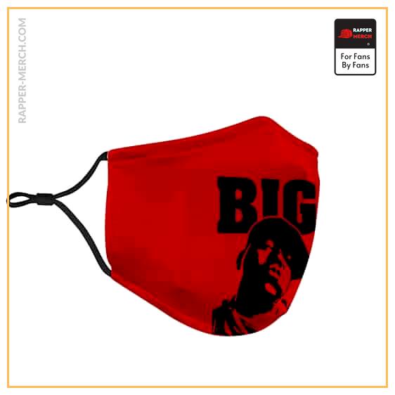 Big Poppa Amazing Silhouette Red Cloth Face Mask RP0310