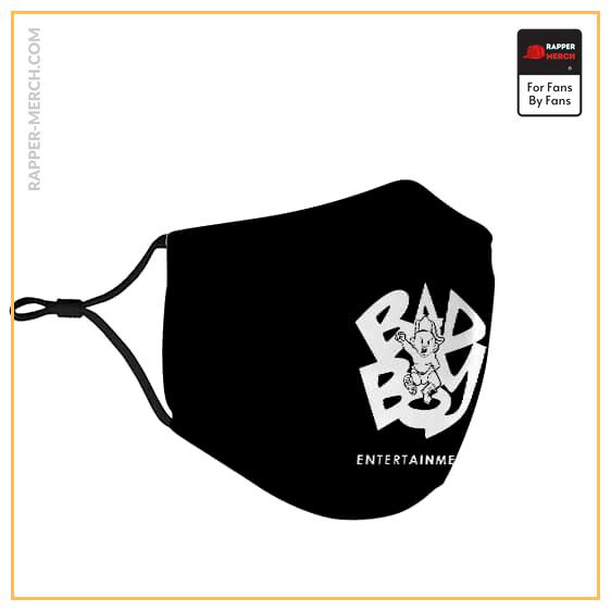 The Notorious B.I.G. Bad Boy Cool Black Cloth Face Mask RP0310