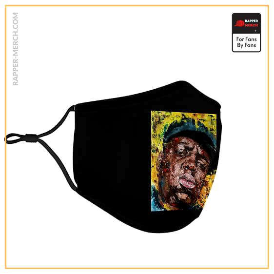 The Notorious B.I.G. Oil Portrait Artwork Cloth Face Mask RP0310