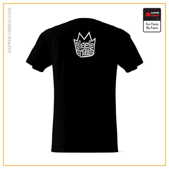 Face Silhouette Biggie Smalls Crown Logo T-Shirt RP0310