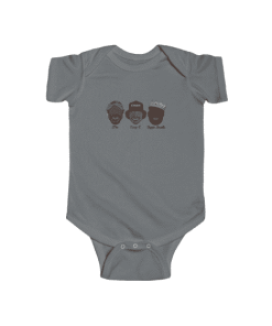 Famous 90s Gangsta Rappers Biggie Tupac Eazy-E Baby Onesie RP0310