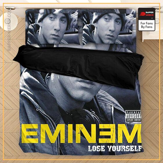 Famous Eminem Face Monochrome Photo Design Bedding Set RM0310