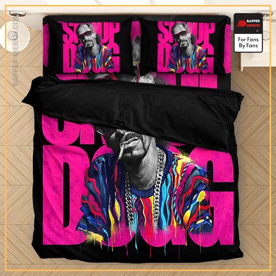 Famous Rapper Snoop Dogg Smoking Marijuana Dope Bedding Set RM0310