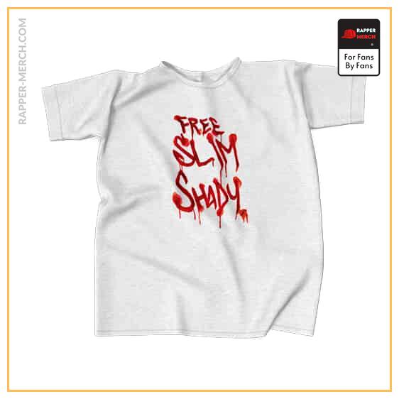 Free Slim Shady Spray Paint Typography Shirt RM0310