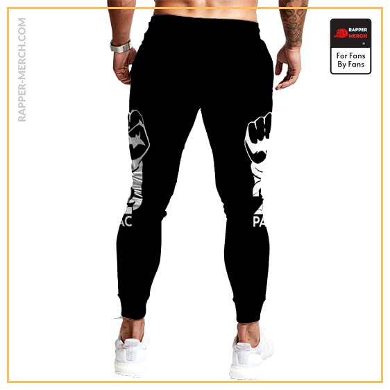 Gangsta 2Pac Makaveli Legacy Logo Badass Jogger Sweatpants RM0310