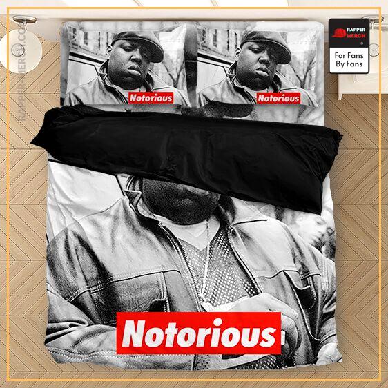 Gangsta Rap Notorious Biggie Epic Monochrome Bed Linen RP0310