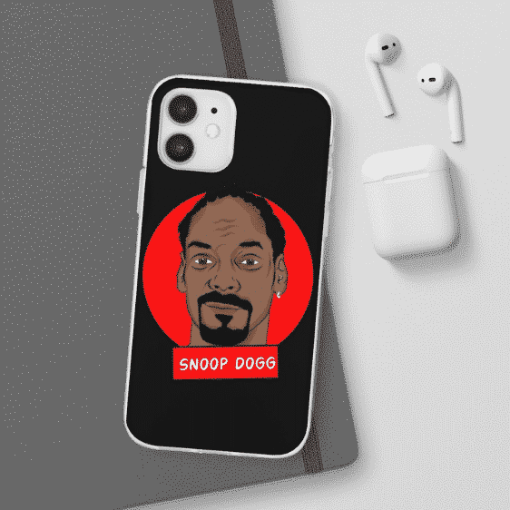 Gangsta Rapper Snoop Dogg Head Artwork Cool iPhone 12 Case RM0310