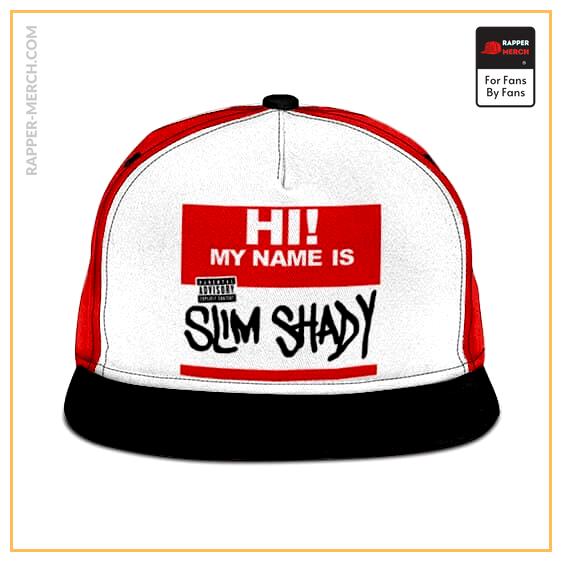 Hi My Name Is Slim Shady Stylish Eminem Snapback Cap RM0310