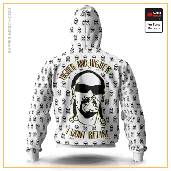 Higher And Higher Snoop Dogg Trippy Art Zip Up Hoodie Jacket RM0310