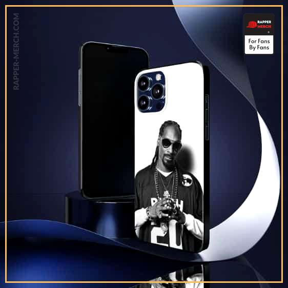 Hip-Hop Artist Snoop Dogg Monochrome Portrait iPhone 13 Case RM0310