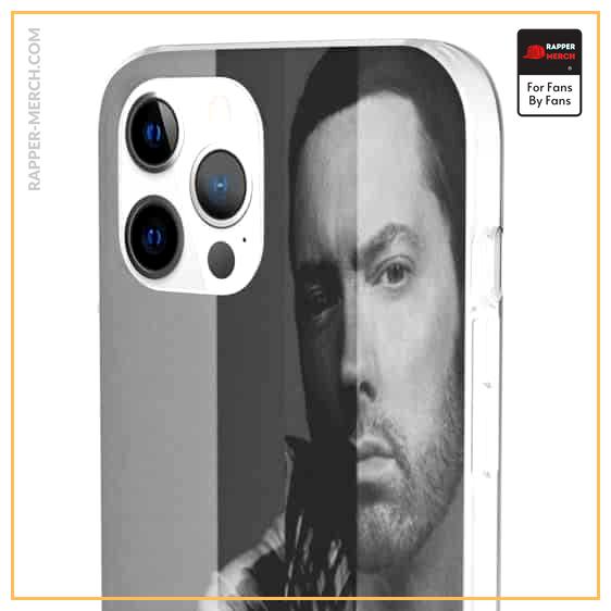 Hip-Hop Icon Eminem Portrait Gray iPhone 12 Fitted Case RM0310