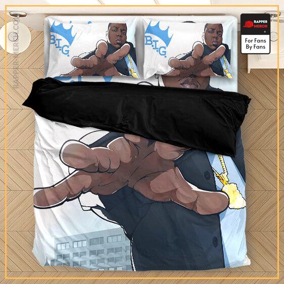 Hip Hop Rapper Notorious B.I.G. Iconic Crown Bedclothes RP0310
