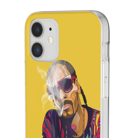 Hip-Hop Rapper Snoop Doggy Dogg Smoking Cool iPhone 12 Case RM0310