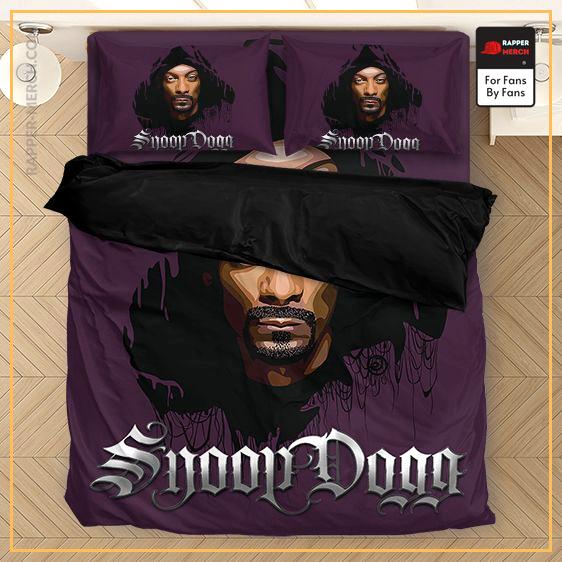 Hip Hop Snoop Dogg Minimalist Dark Violet Bed Linen RM0310