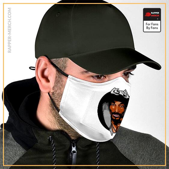 Hooded Snoop Dogg Art Minimalist Filtered Face Mask RM0310