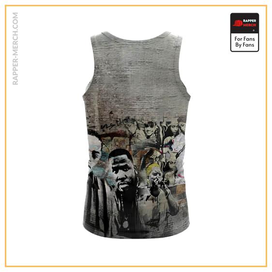 Iconic Rappers Tupac And Biggie Gray Tank Shirt RP0310