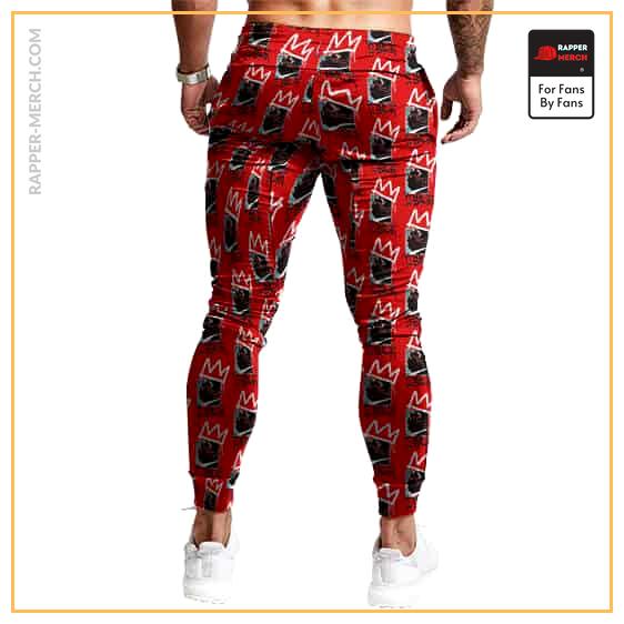 It Was All A Dream Notorious B.I.G. Pattern Red Joggers RP0310