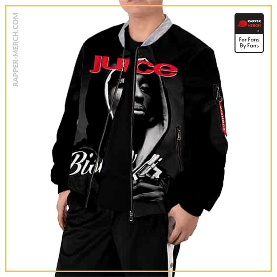 Juice Bishop Respect 2Pac Makaveli Bomber Jacket RM0310