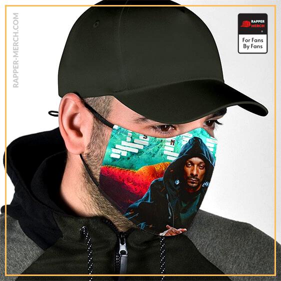 Long Beach Hip Hop Rap Icon Snoop Dogg Vibrant Face Mask RM0310