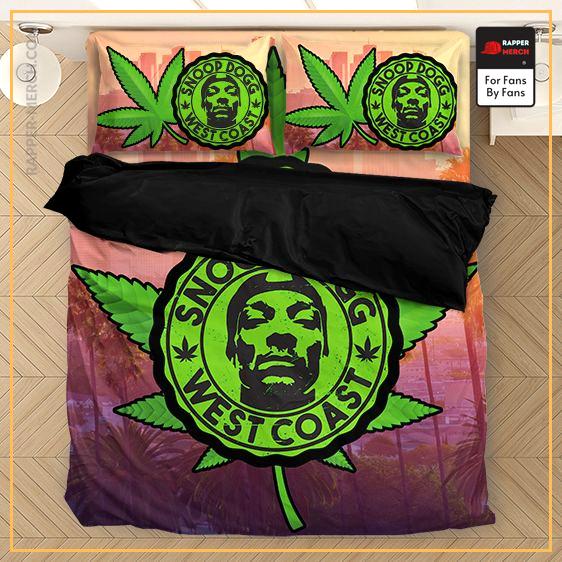 Long Beach Snoop Dogg West Coast Weed Logo Bed Linen RM0310