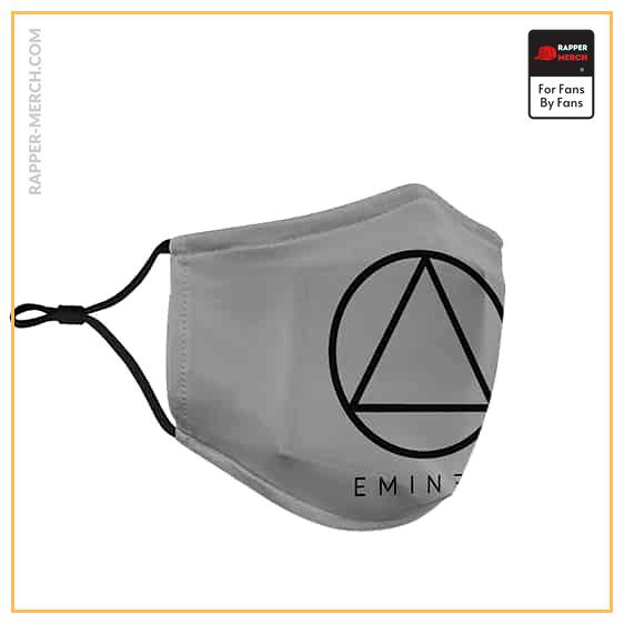 Marshall Mathers Eminem Illuminati Triangle Gray Face Mask RM0310