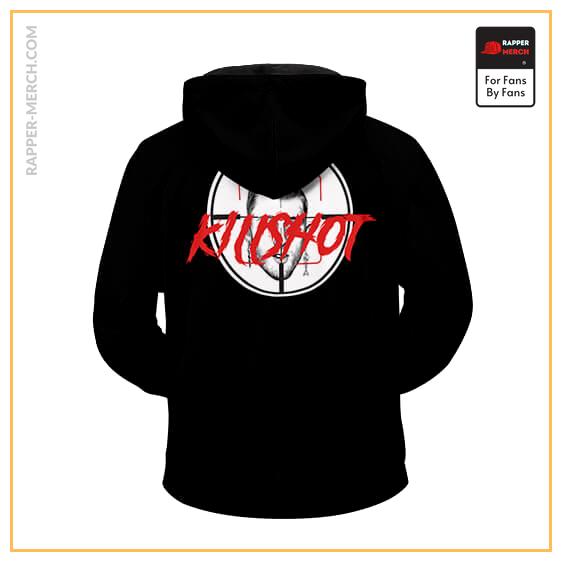 Marshall Mathers Eminem Killshot Logo Badass Zip Up Hoodie RM0310