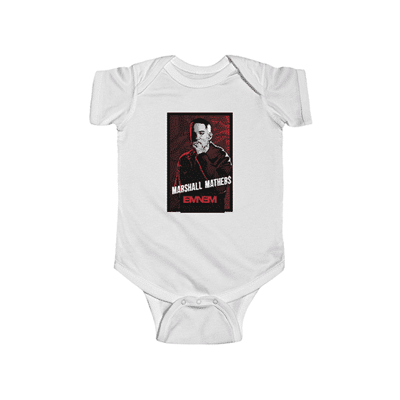 Marshall Mathers Eminem Performing Portrait Dope Baby Romper RM0310