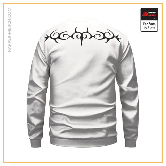 Marshall Mathers Eminem Tattoo Design White Crewneck Sweater RM0310
