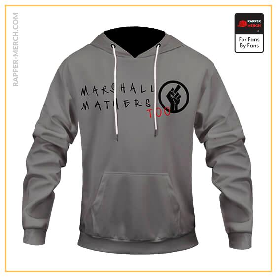 Marshall Matters Middle Finger Logo Badass Eminem Hoodie RM0310