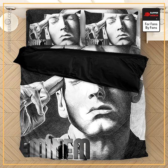 Mind Focus Charcoal Image Minimalist Eminem Bedclothes RM0310