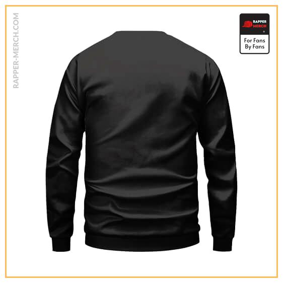 Minimalist Slim Shady Name Signature Logo Black Sweatshirt RM0310