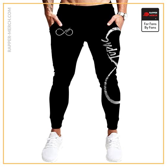 Minimalist Tupac Shakur Forever Infinity Logo Jogger Pants RM0310