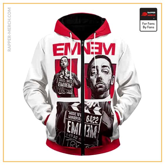 Music To Be Murdered By Eminem Art Epic Zip Up Hoodie RM0310